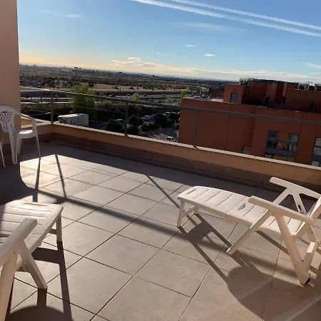 Apartamento De 1 Dormitorio, Atico 4Pax Alcorcón Buitenkant foto