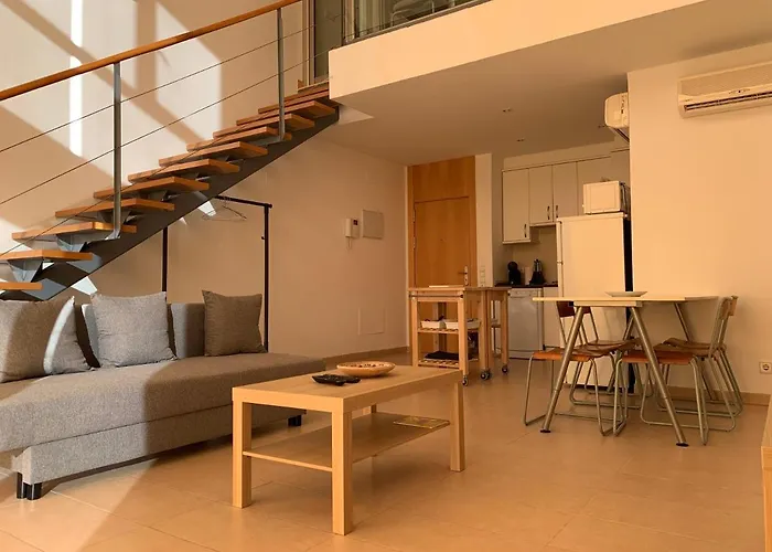 Apartamento De 1 Dormitorio, Atico 4Pax